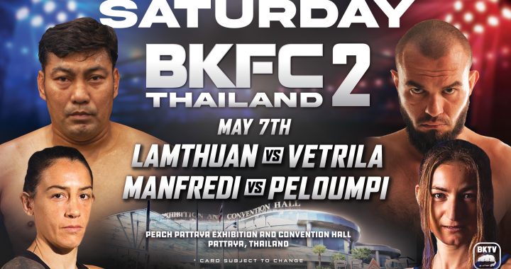 BKFC Thailand 2 - Sirimongkhon Lamthuan vs Mike Vertrila - WATCH HERE