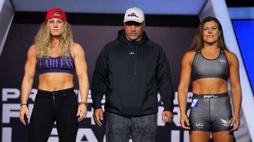 PFL 3 weigh-in results - Harrison vs. Mokhnatkina