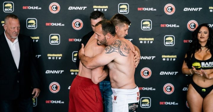 BKFC Fight Night Omaha weigh-in results - Cochrane vs. Dyer