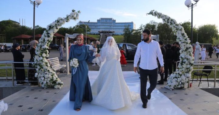 Khamzat Chimaev gets married in Chechnya