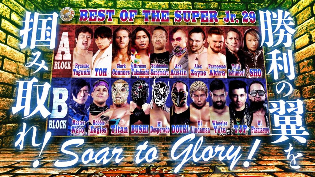 NJPW Best of the Super Juniors 29 Returns to Two Block Format