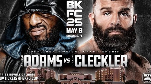 BKFC 25 results and LIVE stream - Adams vs. Cleckler