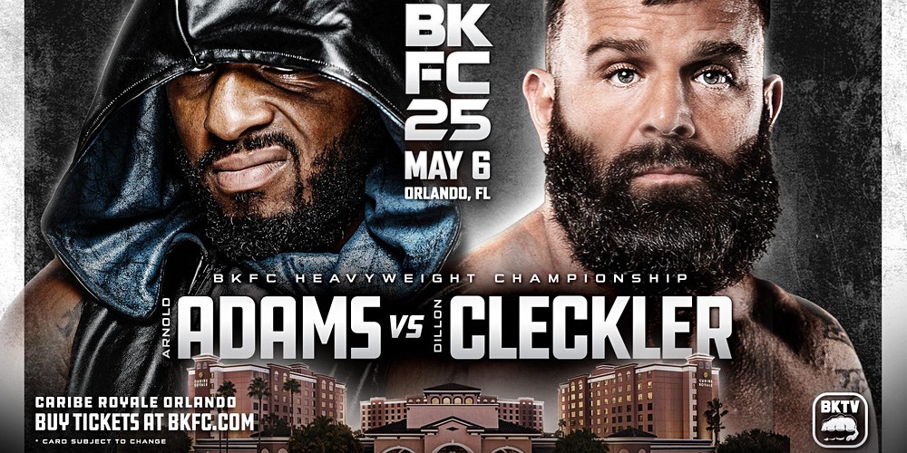 BKFC 25 results and LIVE stream - Adams vs. Cleckler