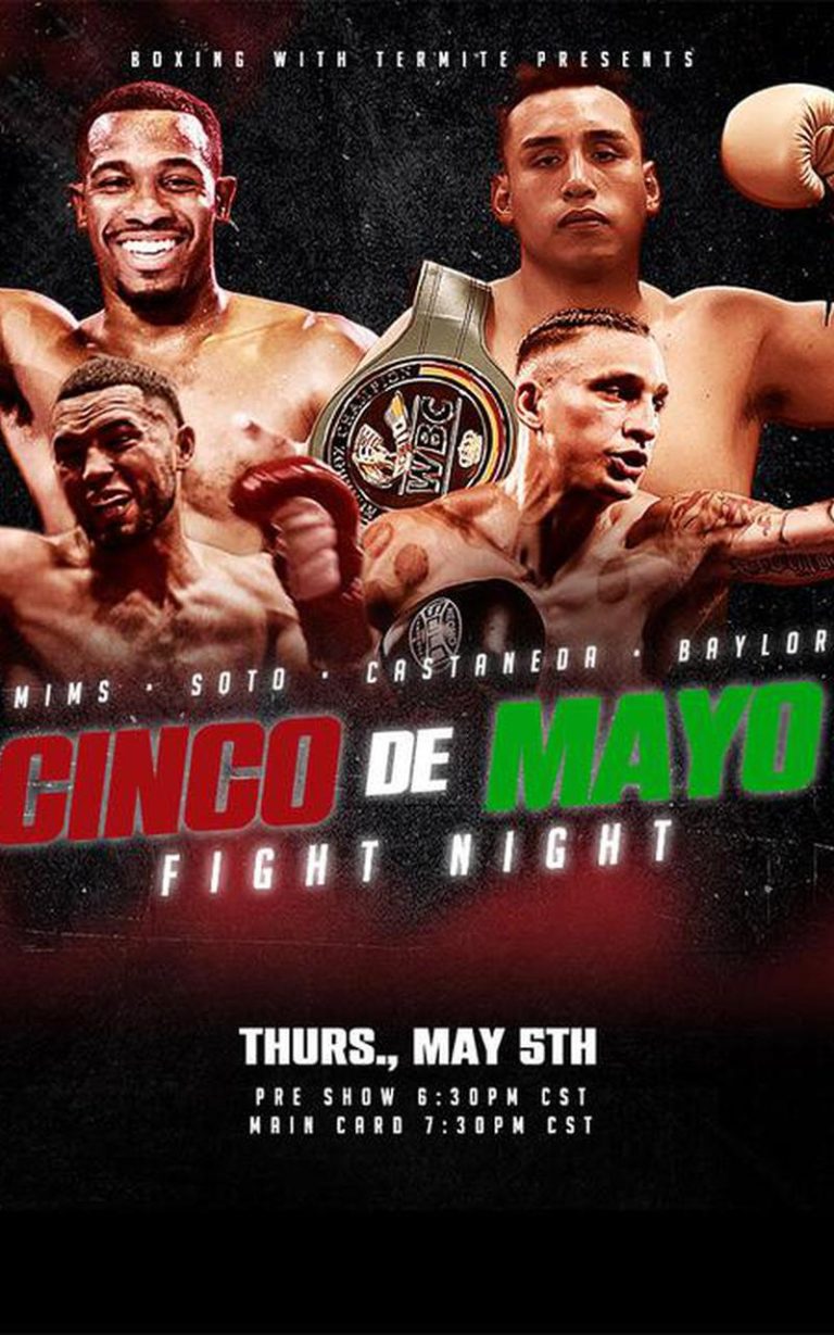 Boxing with Termite Cinco de Mayo Fight Night