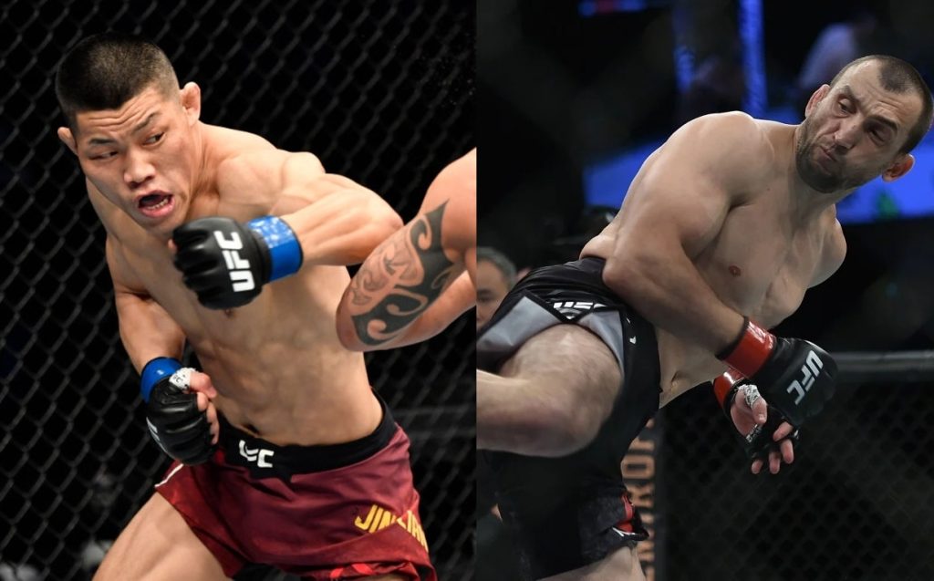 Li Jingliang vs Muslim Salikhov added to UFC Fight Night 210