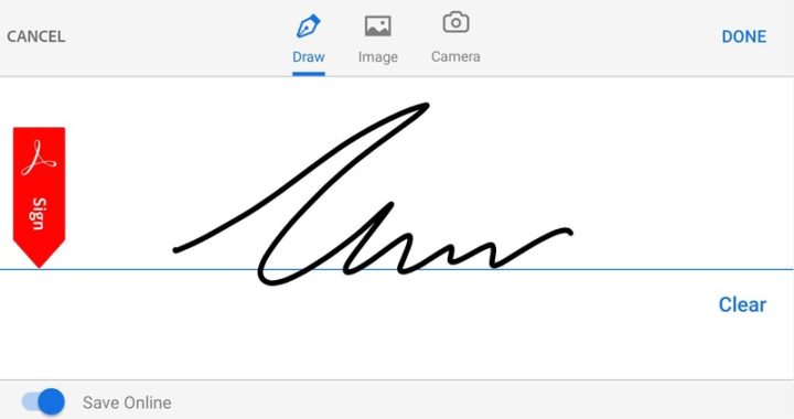 online signature pdf