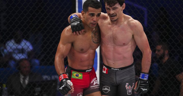 Olivier Aubin-Mercier upsets 2021 champion Raush Manfio at PFL 4