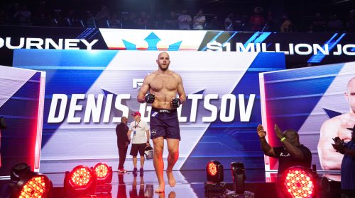 Denis Goltsov out-wrestles Maurice Greene for three rounds at PFL 5