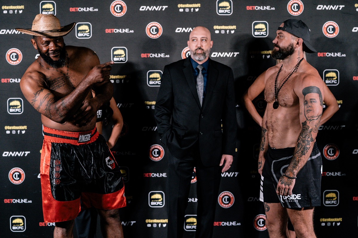 BKFC Fight Night Jackson 2 Weigh-in Results – Belcher Vs. Tate