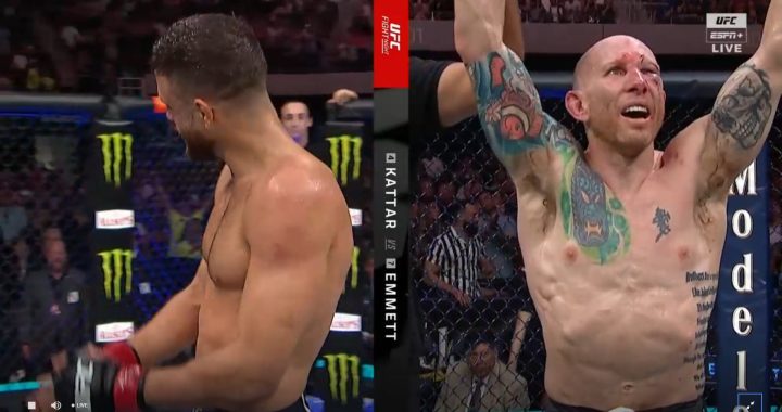 Josh Emmett puts it on Calvin Kattar, makes it 5-straight at UFC on ESPN 37