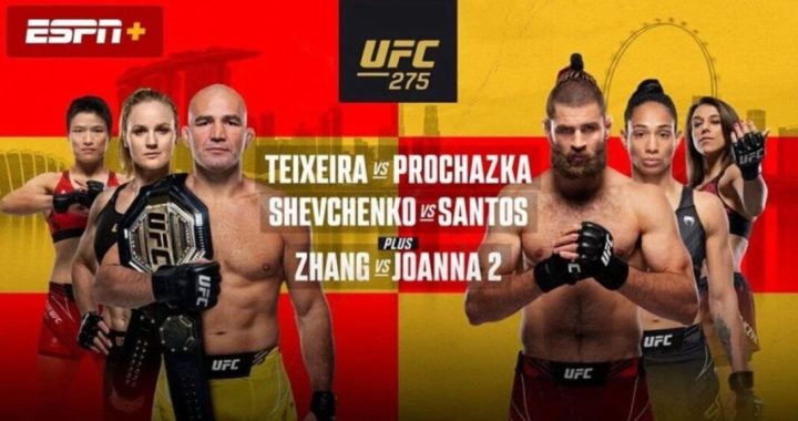 UFC 275 results - Live Stream - Teixeira vs. Prochazka