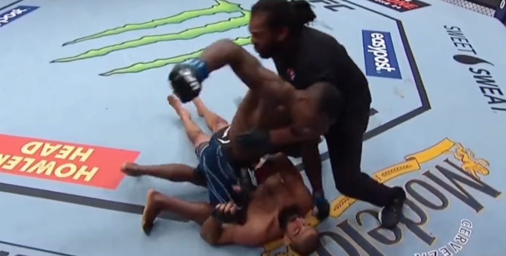 Jeremiah Wells violently KO's Court McGee at UFC on ESPN 37