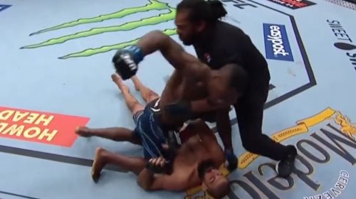 Jeremiah Wells violently KO's Court McGee at UFC on ESPN 37