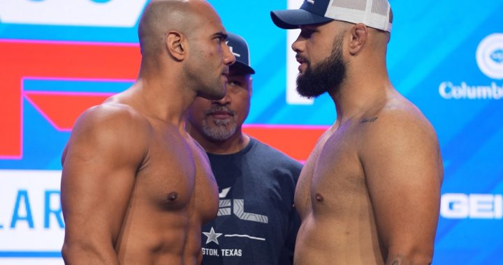 PFL 5 weigh-in results - Bruno Cappelozza vs. Mateus Scheffel