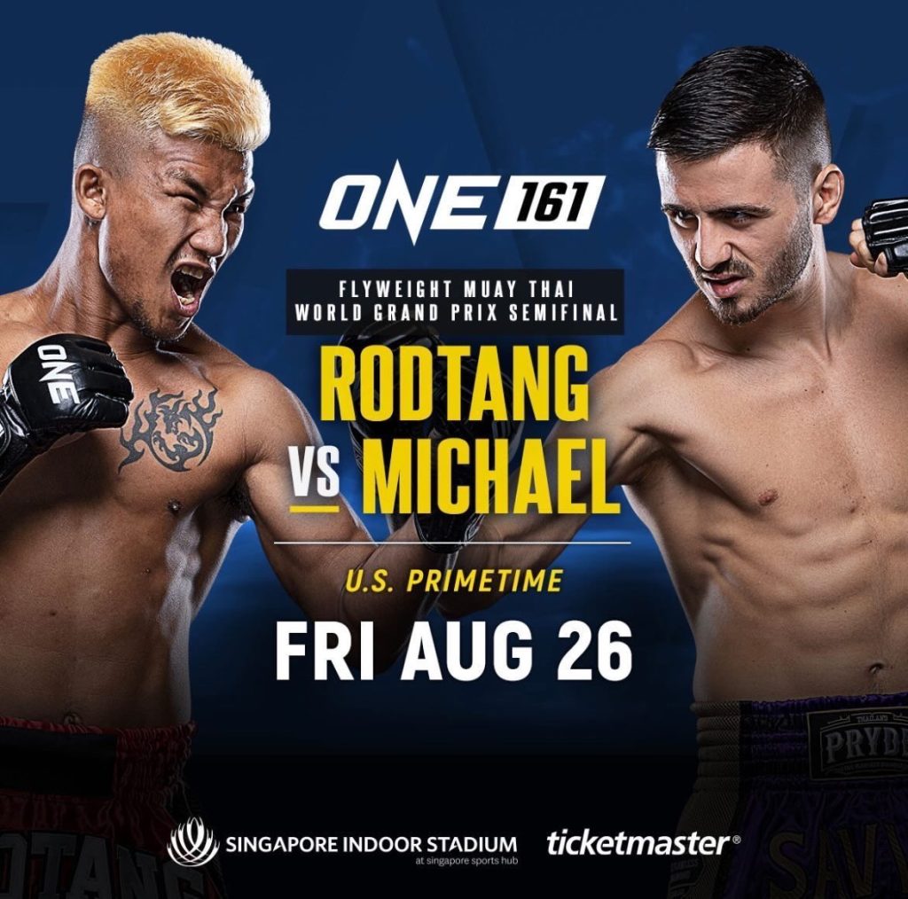 Rodtang returns August 26 against Savvas Michael at ONE 161