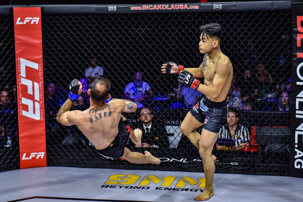 An Tuan Ho head kick head kick knockout
