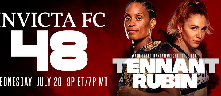 Invicta FC 48 results - Tennant vs. Rubin