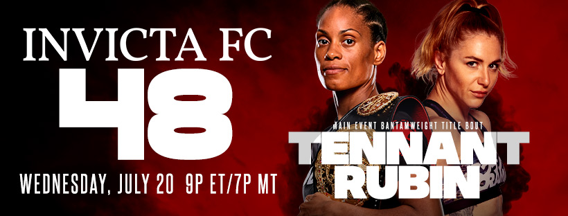 Invicta FC 48 results - Tennant vs. Rubin