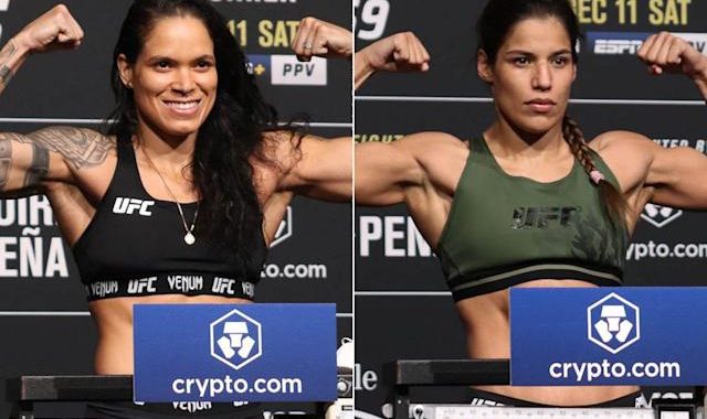 UFC 277 weigh-in results and video - Peña vs. Nunes 2