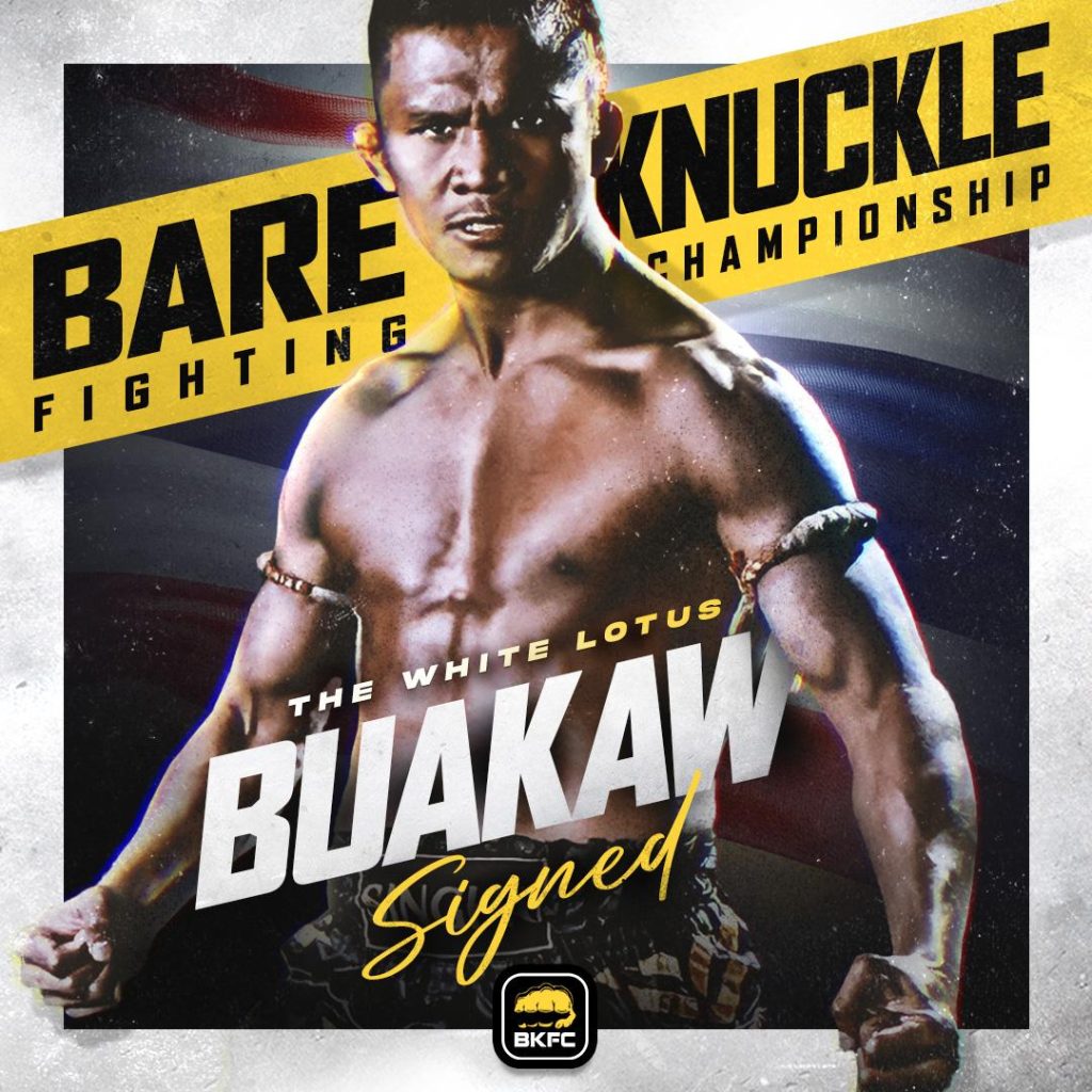 Bare Knuckle Fighting Championship Signs Muay Thai Star ‘Buakaw’