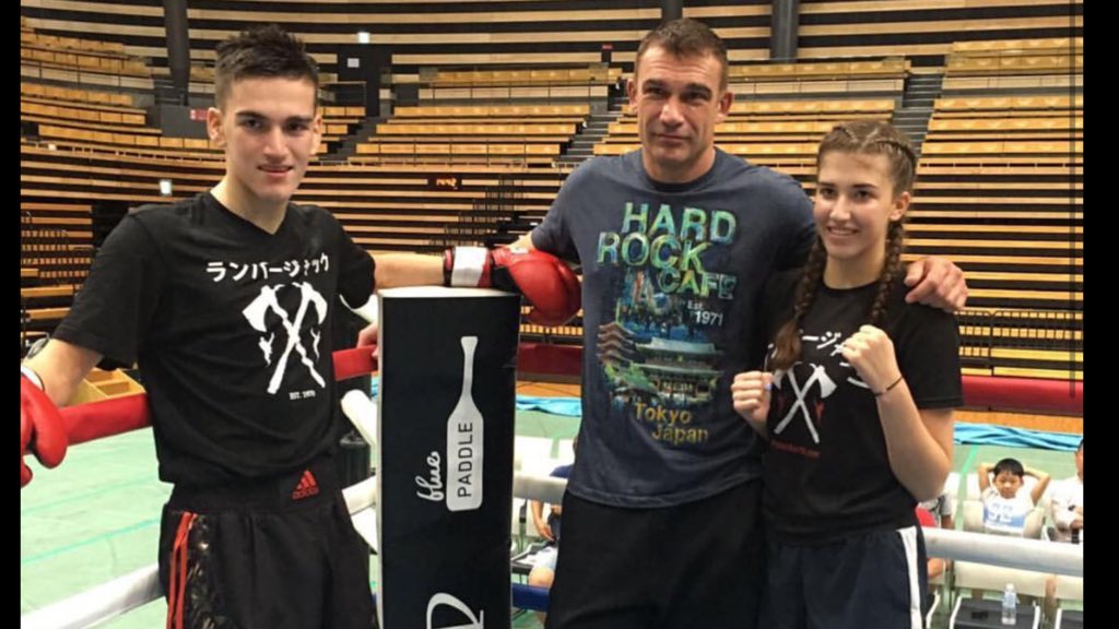 Montana Aerts, daughter of K-1 legend Peter Aerts, debuts in the ring ...