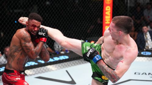 Jamie Mullarkey edges Michael Johnson on scorecards in exciting battle at UFC Vegas 58