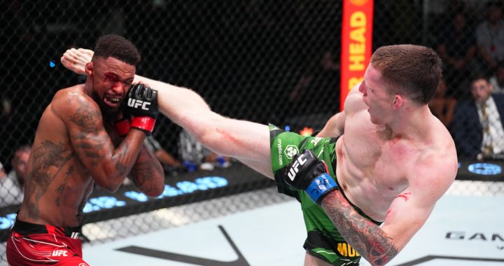 Jamie Mullarkey edges Michael Johnson on scorecards in exciting battle at UFC Vegas 58