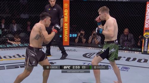Ricky Simon hands Jack Shore his first defeat at UFC on ABC 3