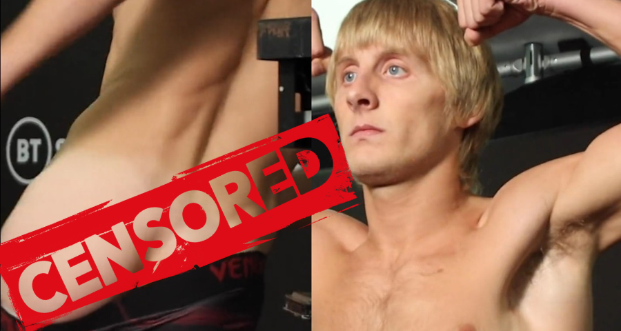 Paddy Pimblett moons cameras at weigh-ins, sends message to fat-shamers