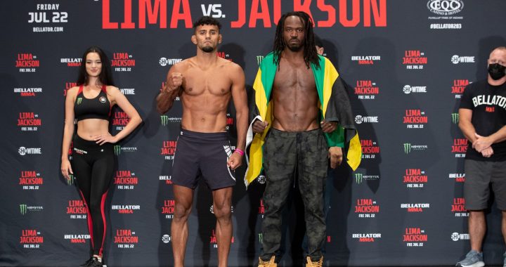 Bellator 283 weigh-in results - Lima vs. Jackson