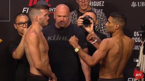 Bill Algeo stops Herbert Burns in the second at UFC on ABC 3