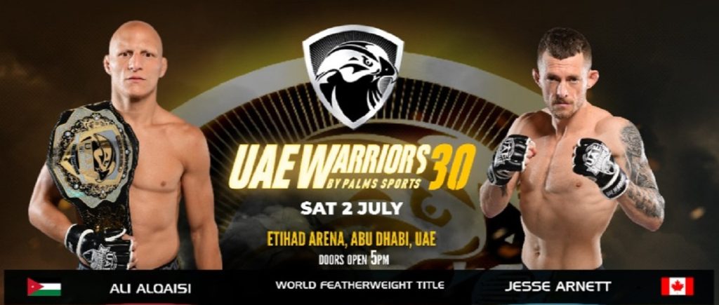 UAE Warriors 30 Live Results - AlQaisi vs. Arnett