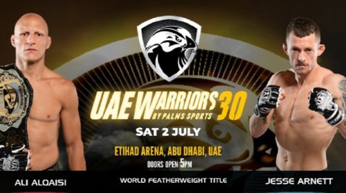 UAE Warriors 30 Live Results - AlQaisi vs. Arnett