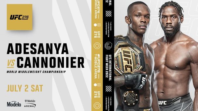 UFC 276 results - Order and Watch - Adesanya vs. Cannonier