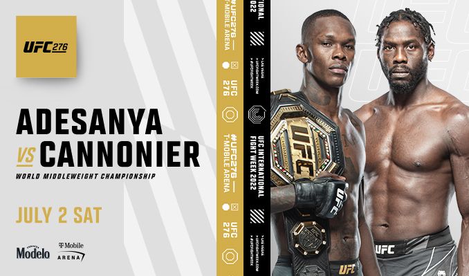 UFC 276 results - Order and Watch - Adesanya vs. Cannonier
