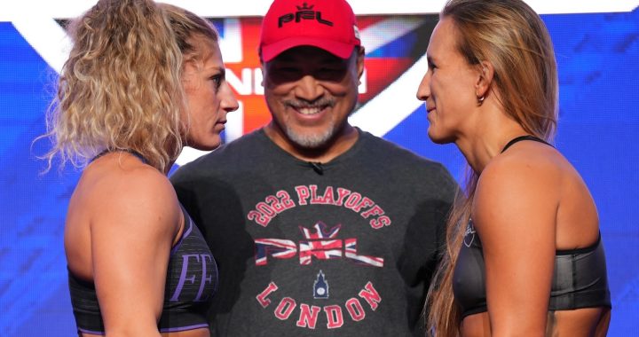 2022 PFL Playoffs London weigh-in results