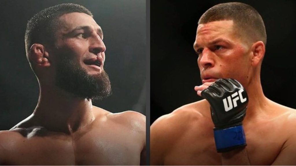 Can Nate Diaz defeat Khamzat Chimaev? The odds say are against him