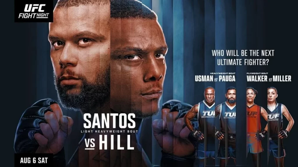 UFC Vegas 59 results - Santos vs. Hill