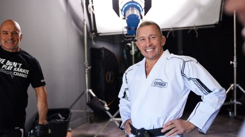 Georges St-Pierre Lines Up Alongside Bas Rutten For Karate Combat Commentary Debut