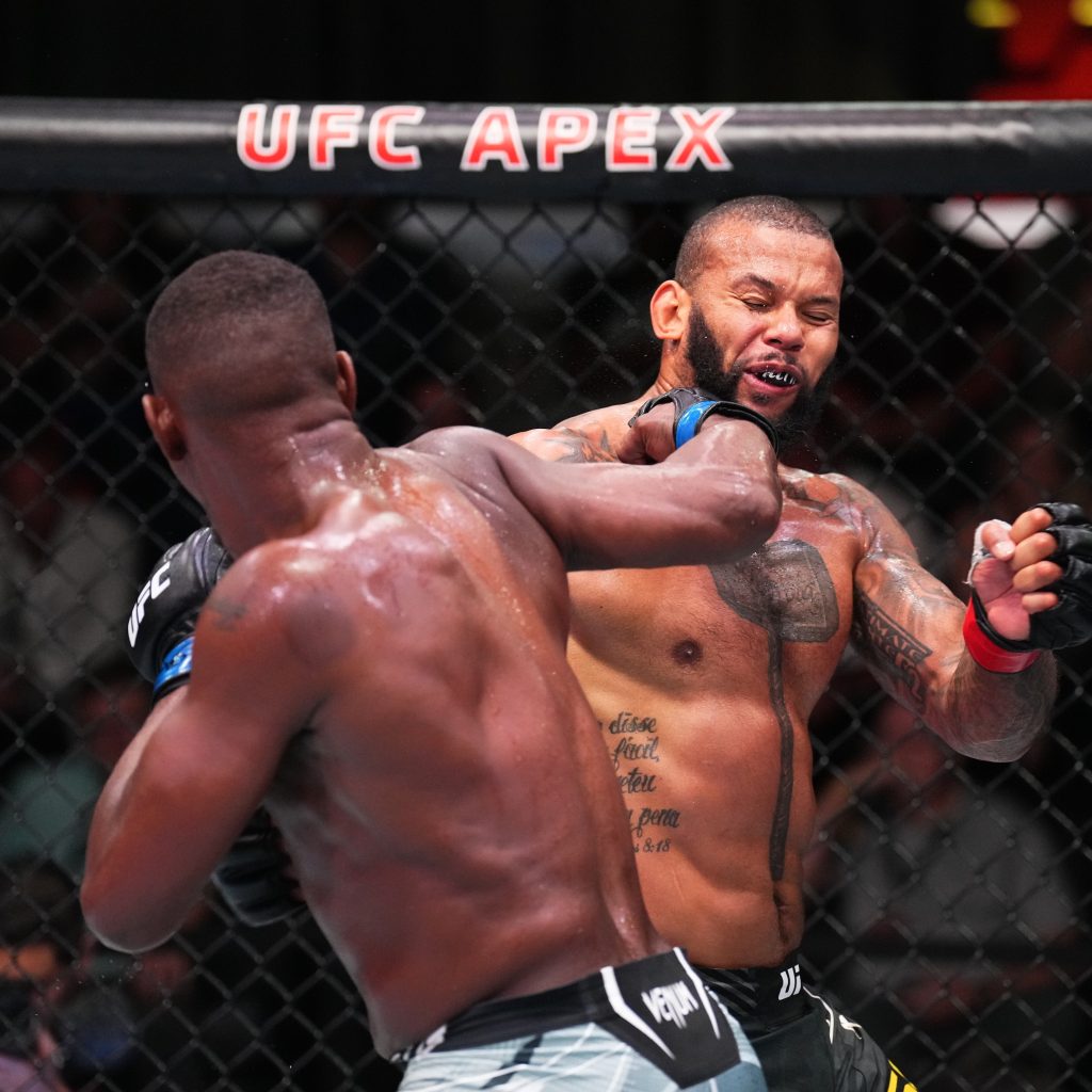 Jamahal Hill TKO's Thiago Santos in UFC Vegas 59 main event