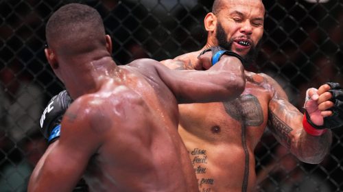 Jamahal Hill TKO's Thiago Santos in UFC Vegas 59 main event