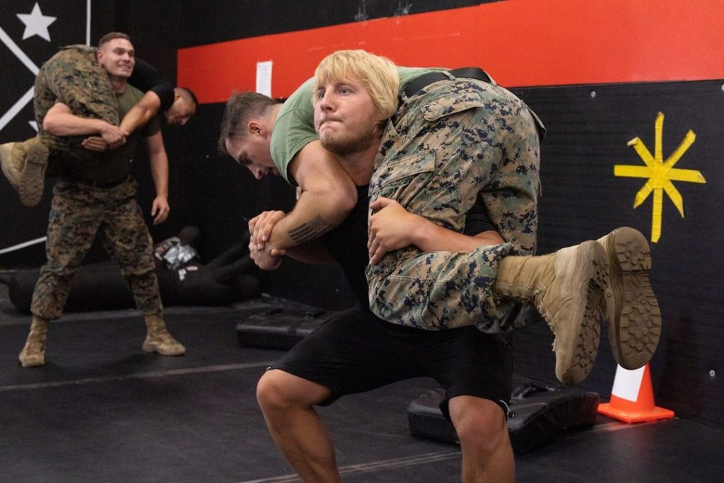 Paddy Pimblett, Marines, Camp Pendleton