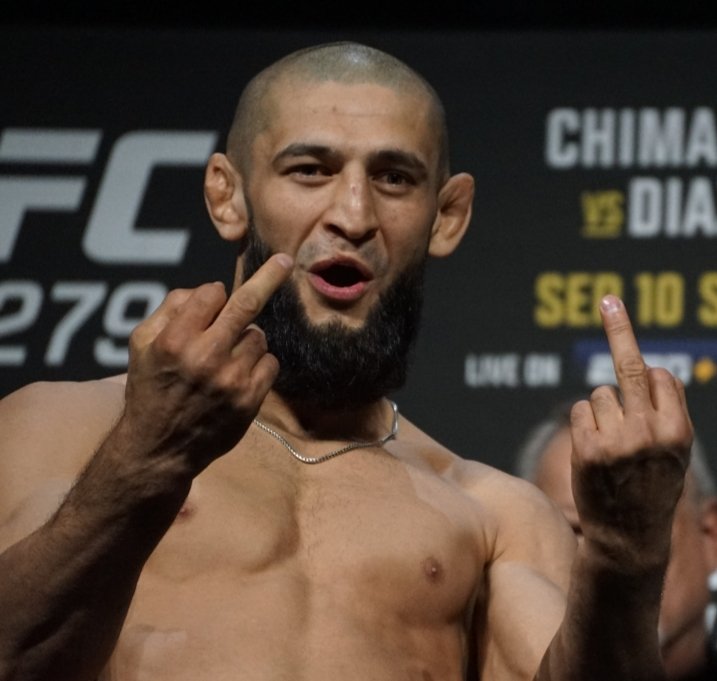 Khamzat Chimaev tosses Kevin Holland around and submits him early at UFC 279, Khamzat Chimaev