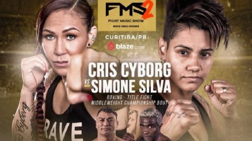 Fight Music Show 2 - Cris Cyborg vs Simone da Silva - LIVE STREAM