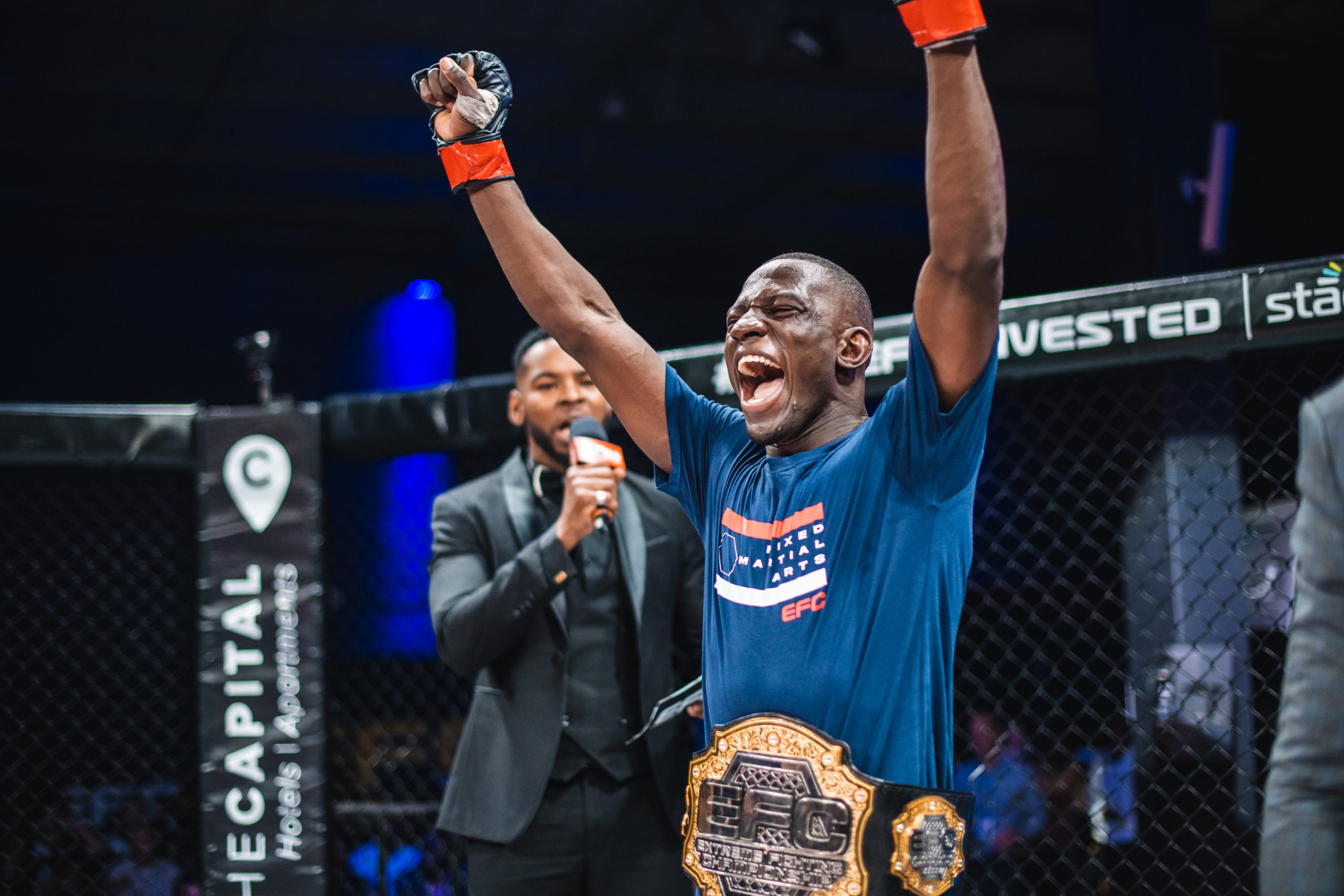Nicholas Hwende To Defend Bantamweight Gold At EFC 99 - Vimarsana News