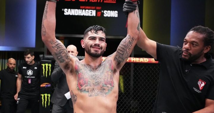 Anthony Hernandez outworks and stops Marc-Andre Barriault late at UFC Vegas 60