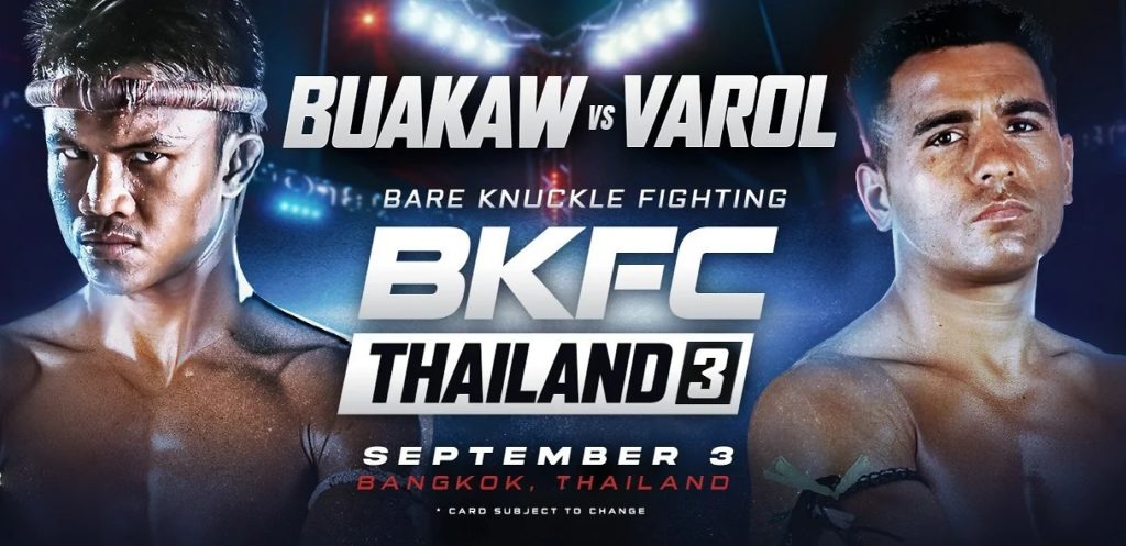 BKFC Thailand 3 - Live Stream - Buakaw makes debut