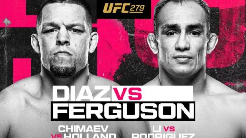 UFC 279, UFC 279 results