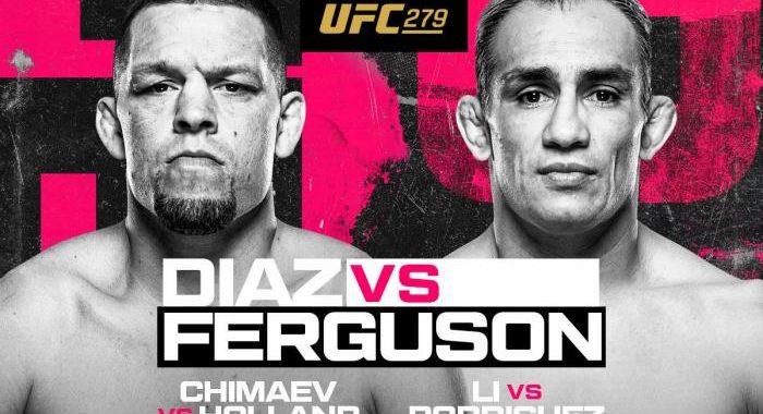 UFC 279, UFC 279 results