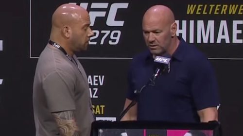 UFC 279 press conference cancelled after "sh*t show" backstage